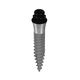 conical dental mini-implant / titanium / straight / tissue level