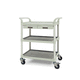 medical trolley / for general purposes / multi-function / aluminum