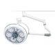 ceiling-mounted surgical light / LED / with control panel