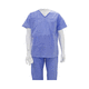 patient gown / unisex / blue