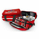 emergency bag / oxygen / fabric / waterproof