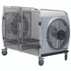 drying veterinary cage / modular / on casters
