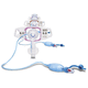 tracheotomy cannula / suction / straight