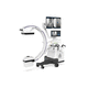 mobile C-arm / with flat panel detector / with video column / with integrated video monitor