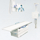 radiography system / digital / for multipurpose radiography / with ceiling-mounted telescopic tube stand