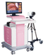 video colposcope / trolley-mounted