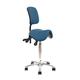 saddle seat stool / doctor's office / surgical / height-adjustable