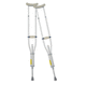 axillary crutch / adult / height-adjustable / anti-slip