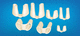 nasal implant / anatomical / silicone