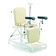 gynecological examination couch / manual / Trendelenburg / 3-section