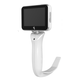 video laryngoscope / pediatric / high-definition / with integrated video monitor