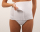 abdominal support belt / adult / soft / white