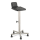 laboratory chair / saddle seat / height-adjustable