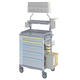 anesthesia trolley / oxygen cylinder / equipment / medicine