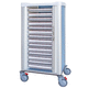 medical cart / medication / medicine distribution / 1-door