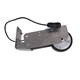 medical trolley wheel / with electrical central locking