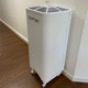 positive pressure air purifier / compact / activated carbon / with HEPA filter