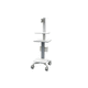 medical cart / equipment / aluminum / plastic