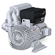 laboratory vacuum pump / side-channel