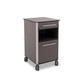 bedside cabinet on casters / with drawers