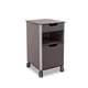 bedside cabinet on casters / with drawers