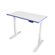 rectangular desk / height-adjustable / with drawer