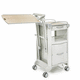 bedside table on casters / with compartments / with drawers