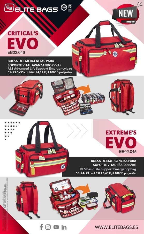 Elite Critical ALS Bag, Red