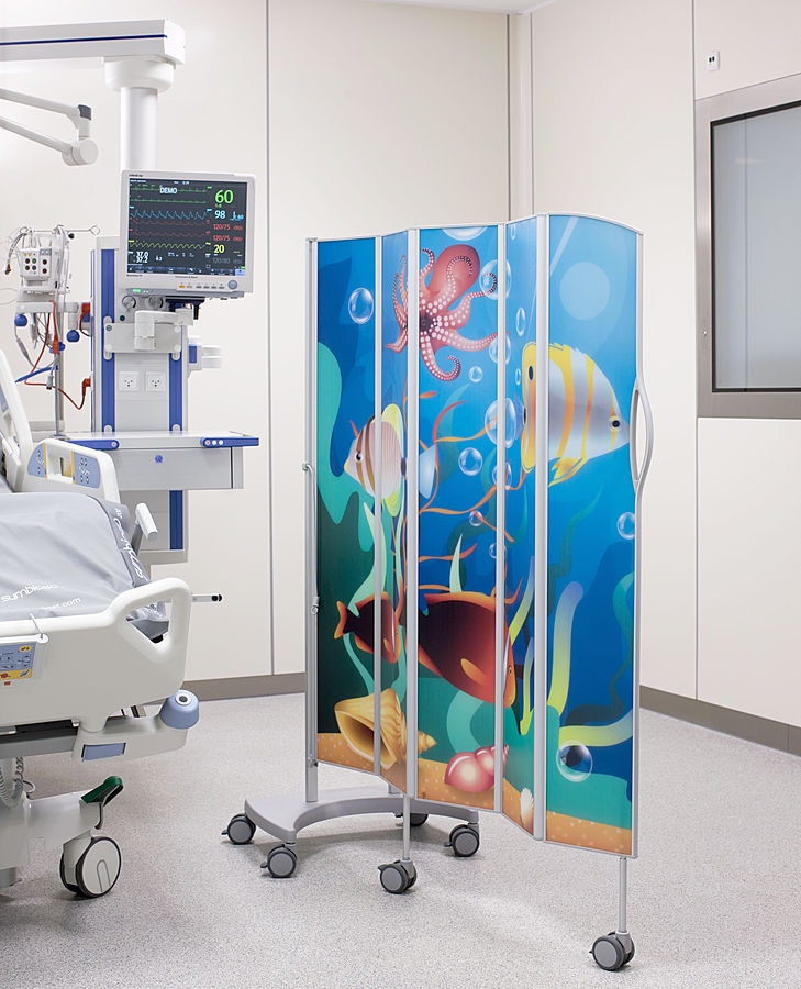 patient screen curtain