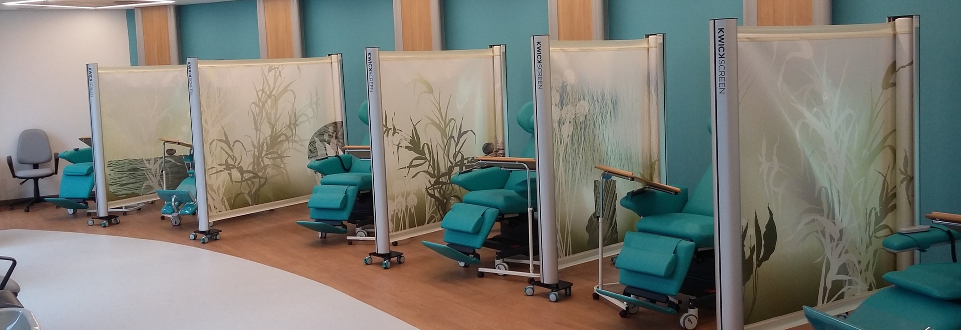 KwickScreen in Guy's Cancer Centre European Healthcare Design Awards