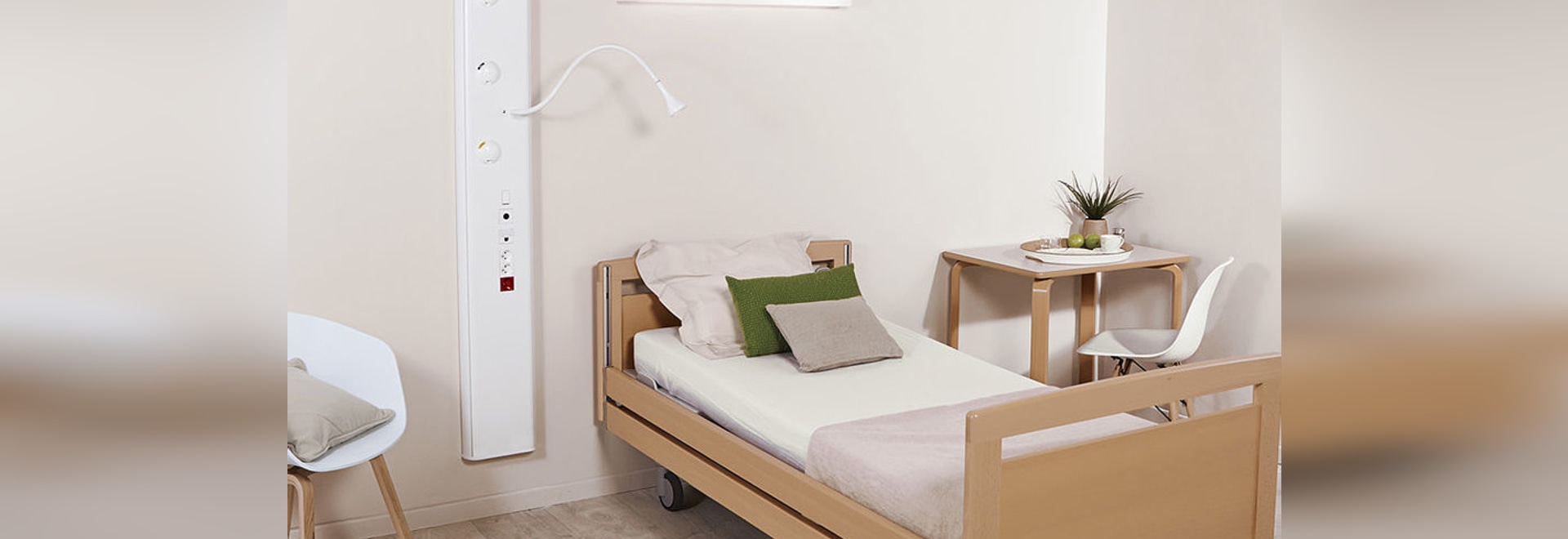 NEW vertical bed head unit by TLV Healthcare TLV Healthcare