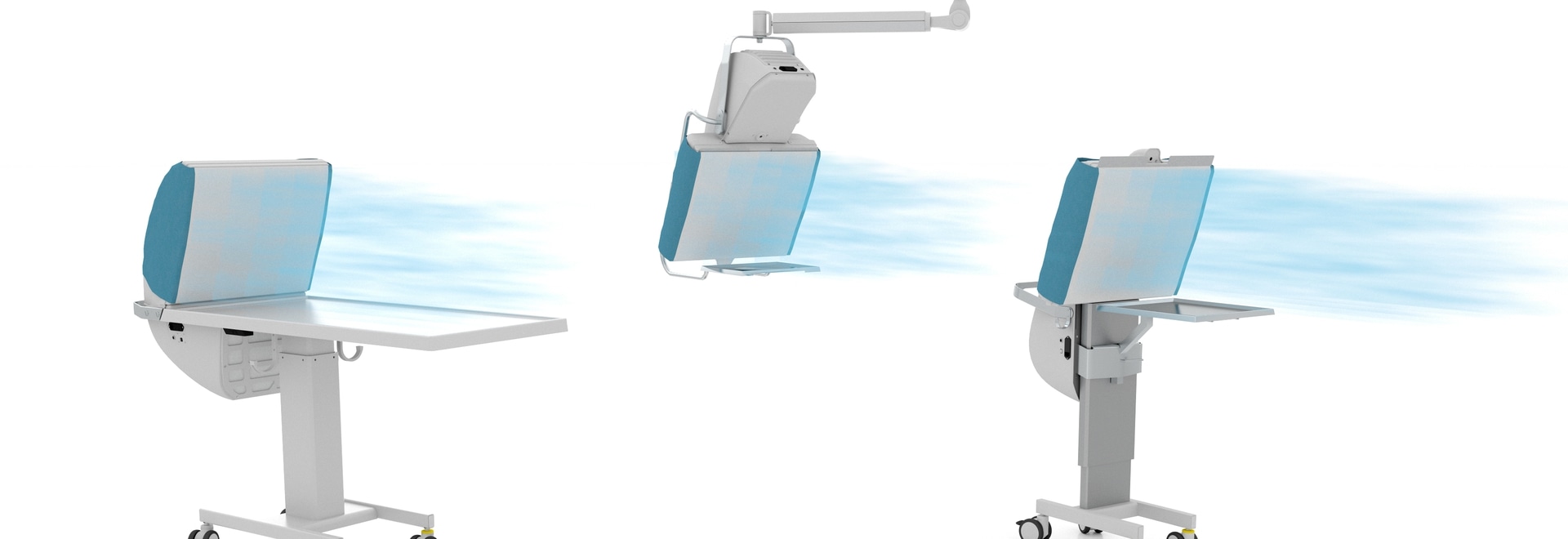 Ultraclean laminar airflow for operating rooms and implant surgery with mobile horizontal