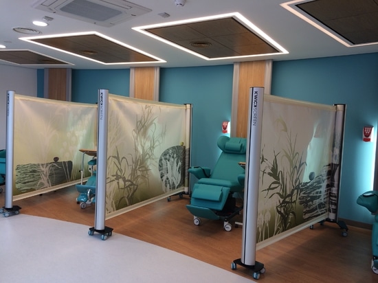 KwickScreen in Guy's Cancer Centre - European Healthcare Design Awards 2017