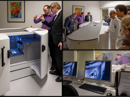 Official inauguration of the breast CT at the University Hospital Erlangen, March 2020.