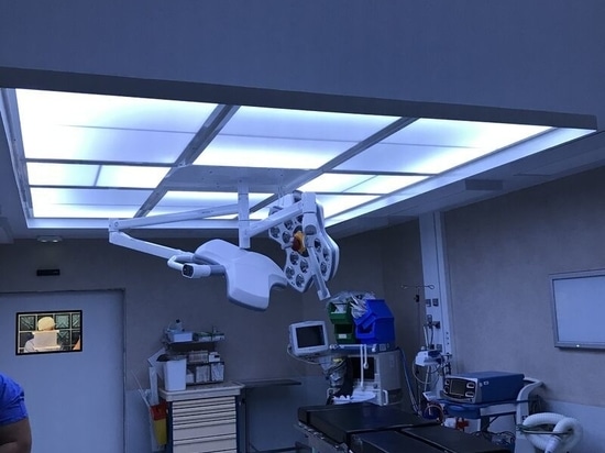 LAF ceiling with LED Light