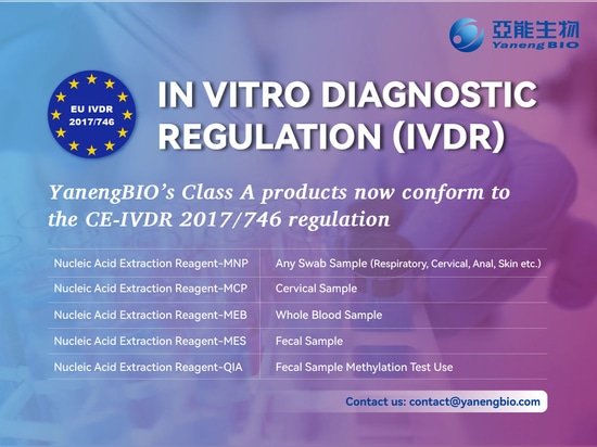 Congrats! YanengBIO received IVDR certification