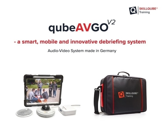 qubeAVgo V2 – a smart, mobile and innovative debriefing system