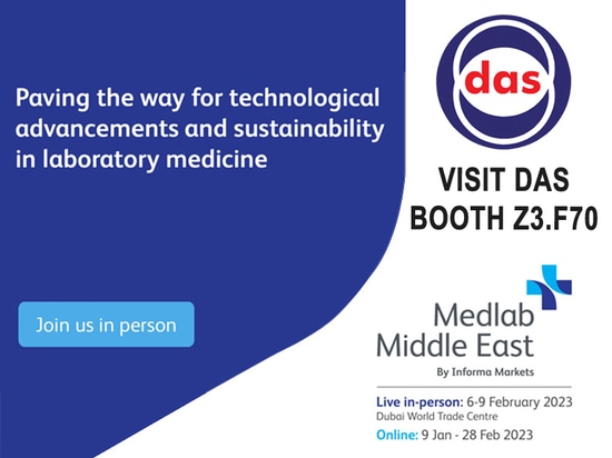 Medlab Middle East - DAS Booth Z3.F70