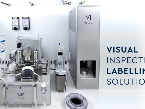 VI automatic visual inspection and vial labelling system Nuclear Medicine