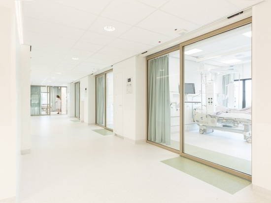 Sustainable flooring for healthcare