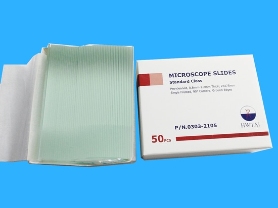 Microscope slides 90 °  Packaging: 50 Pcs/box