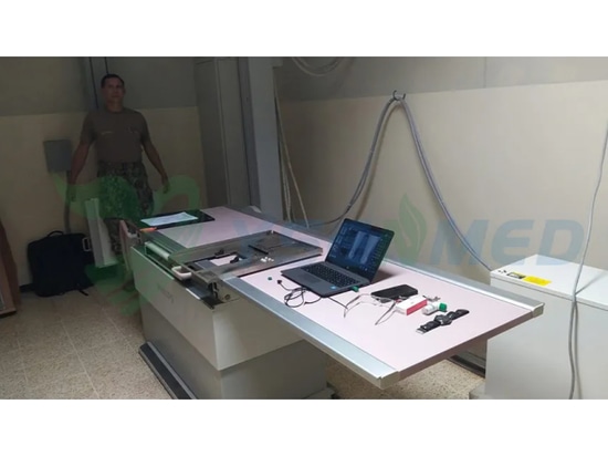 Distributor in Ecuador satisfied with the DR detector and service provided by YSENMED.