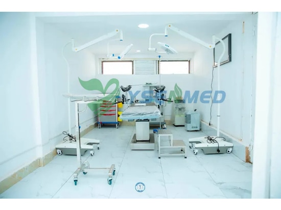 A newly-built hospital project in Democratic Republic of the Congo