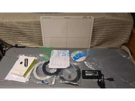 Chilian doctor content with YSENMED wireless DR detector and good service.