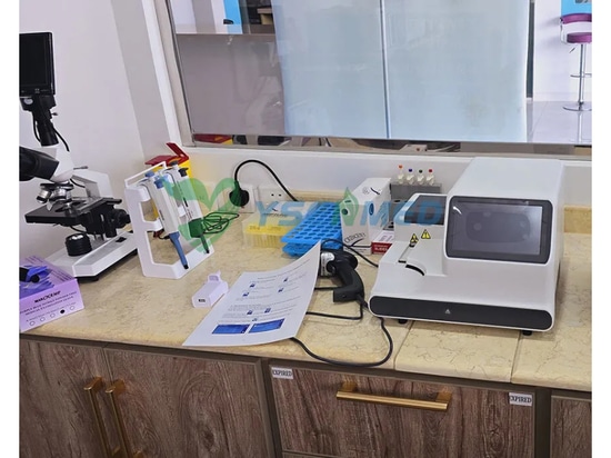 Saudi Arabian vet is happy with the accurate results from YSU-300V veterinary urine analyzer