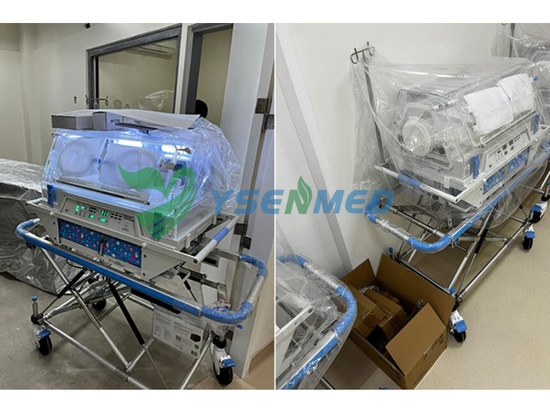 YSENMED YSBT-200 Transport Infant Incubators Delivered to a Hospital in Philippines