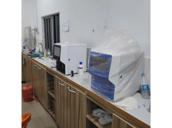 YSENMED equipment set up & put into service in a hospital in Nigeria
