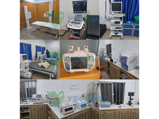 YSENMED equipment set up & put into service in a hospital in Nigeria