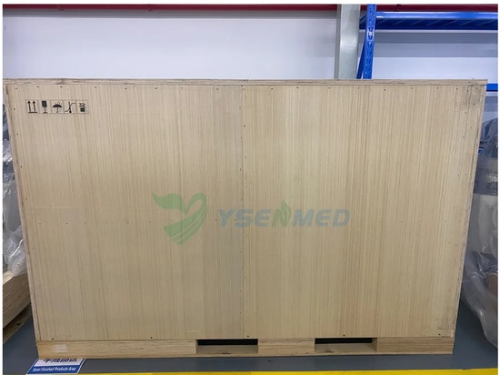 YSENMED YSX-RF65D dynamic digital radiography system in testing before leaving for Sudan.