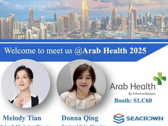 Meet with Seacrown team at Arab Health 2025